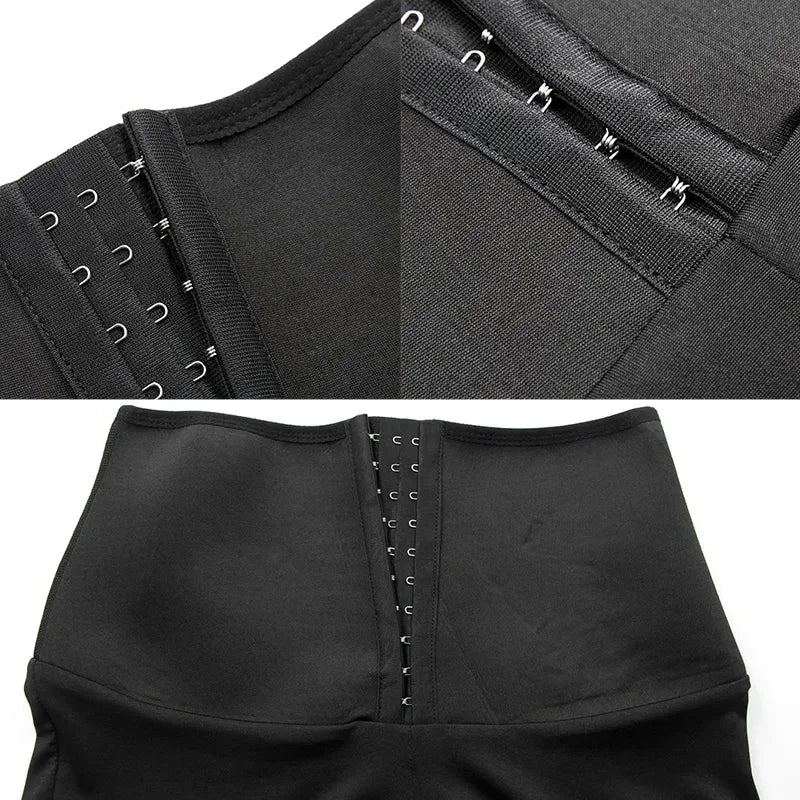 Sweat Sauna Pants Body Shaper Weight Loss Slimming Shorts Shapewear Women Waist Trainer Hot Thermo Sweat Pants Fitness