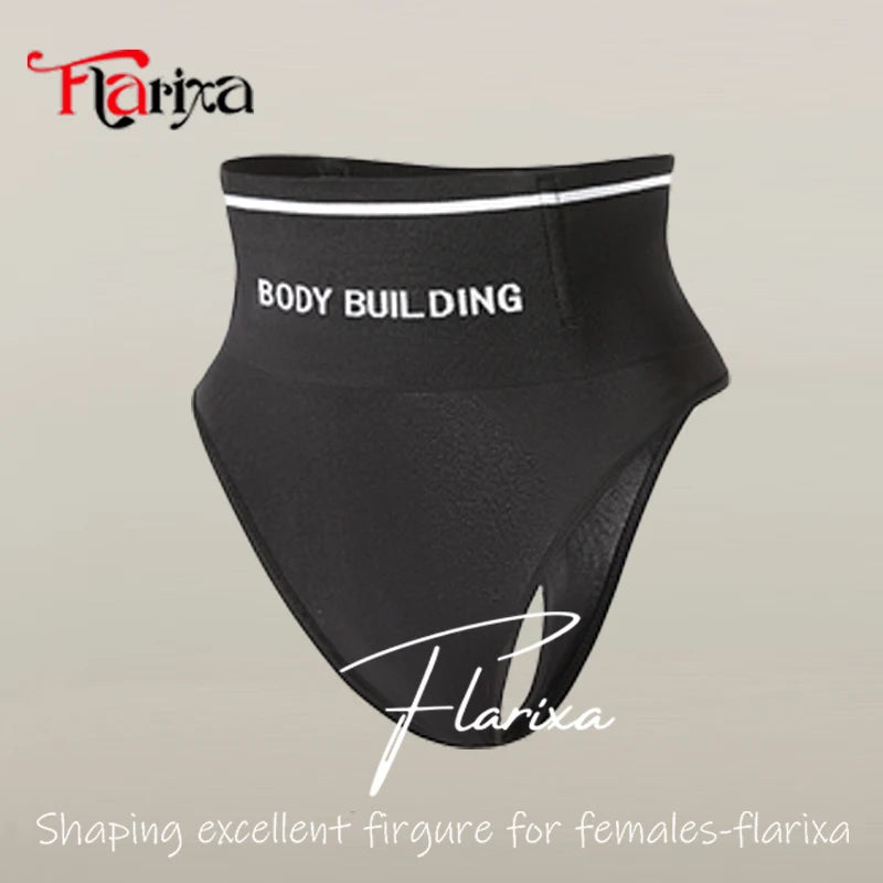 Shaper Thongs Women Seamless High Waist Body Building Shapewear Panties Tummy Control Slimming Briefs Comfort G-string