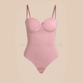 Fajas Colombianas Shapewear for Women Back Lace-up Thong Tummy Control Plus Size Postpartum Body Shaper Butt Lifting Bodysuit
